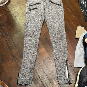 rag & bone Black and White Skinny Pants